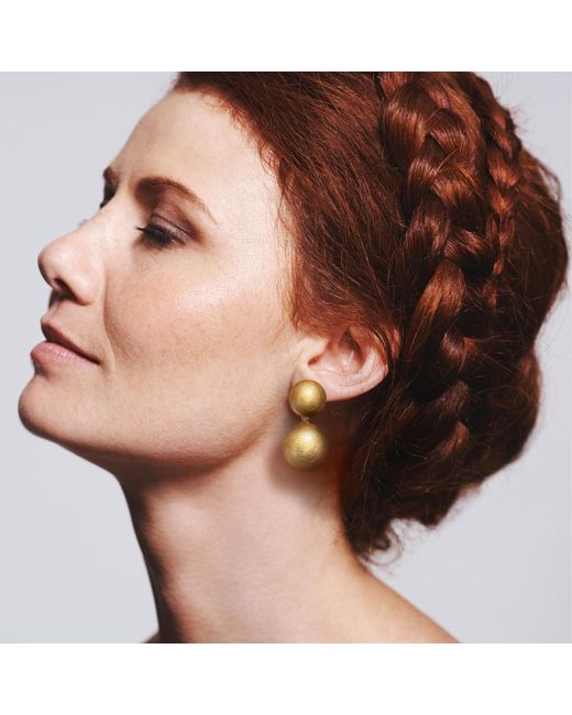 Saule Label Metallic Sonia Classic Earrings