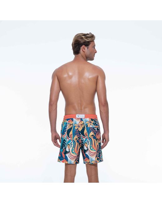 Live Kolibri Blue Board Shorts for men