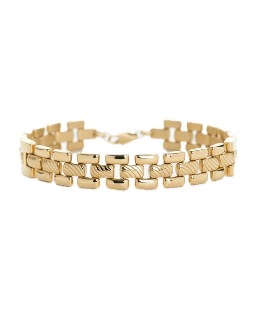 Elk & Bloom Metallic New Chain Chapter 14K Chunky Triple Chain Link Bracelet