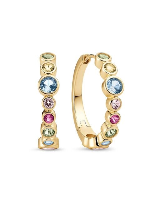 Sif Jakobs Jewellery Metallic Earrings Sardinien Creolo