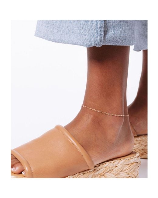 SET & STONES Metallic Rio Anklet