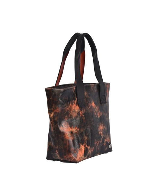Owen Barry Black Leather Grab Bag Nova