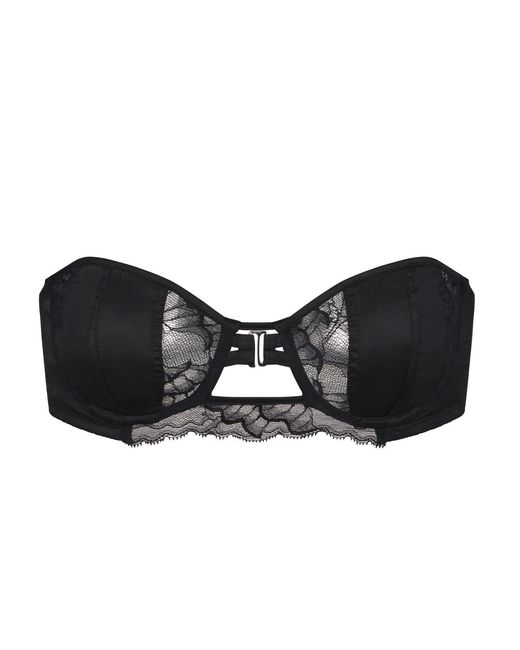 Lunatic Femme Black Rider Convertible Balconette Bra