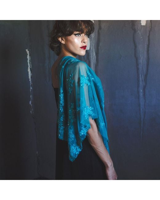 Miro Misljen Blue Light Fluid Dress
