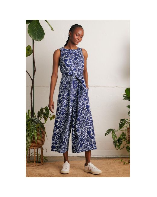 Emily and Fin Blue Lula Call Of The Ocean Jumpsuit