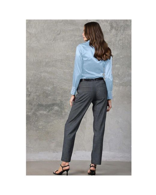 Madison / Savile Blue Sterling Haven Fitted Shirt