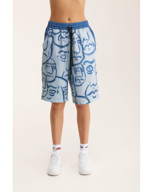 mysimplicated Blue Bermuda Shorts