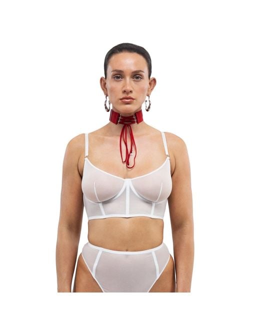 Zhilyova Red Aya Choker