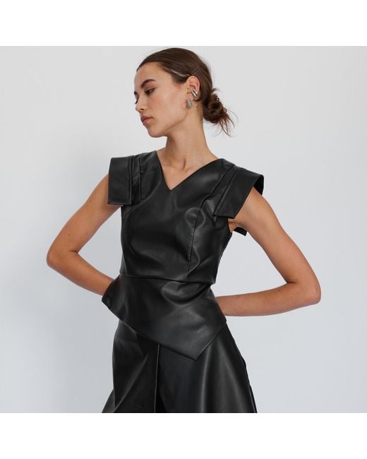 Mirimalist Black Concrete Bustier