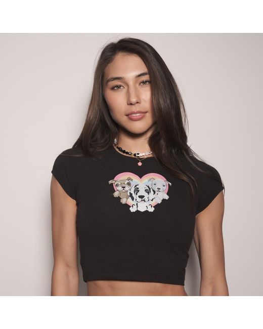 Cloud Haven Metallic Paw Print Choker Necklace