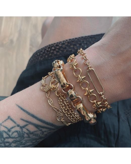 IN CAUDA VENENUM Metallic Nemesis Bracelet