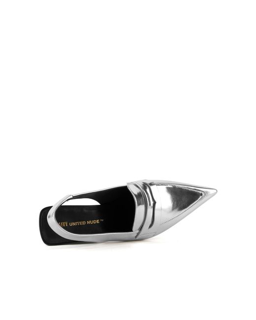 United Nude White Raila Loafer Mid
