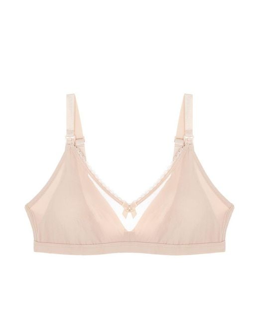 Journelle Natural Neutrals Victoire Maternity Wireless Bra Blush