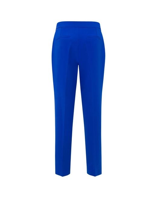 Femponiq Blue High Waisted Tailored Trouser