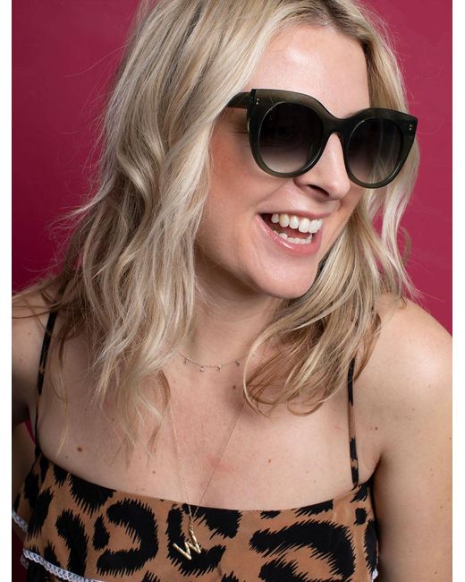 ZOË DE PASS EYEWEAR Green Lily Forest