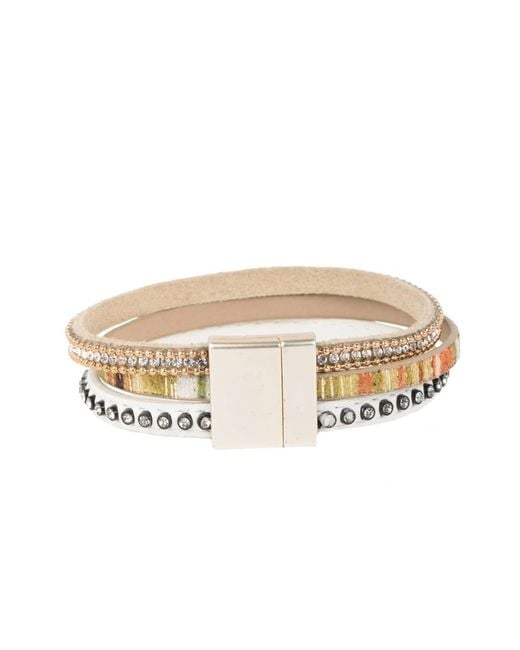 Saachi Natural Gemma Leather Bracelet