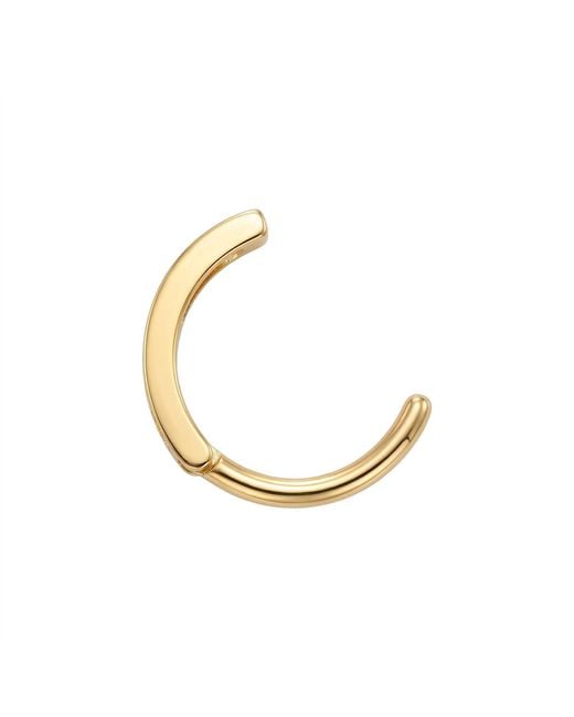 Zahav Jewelry Metallic 10K Solid Cz Clicker Belly Huggie