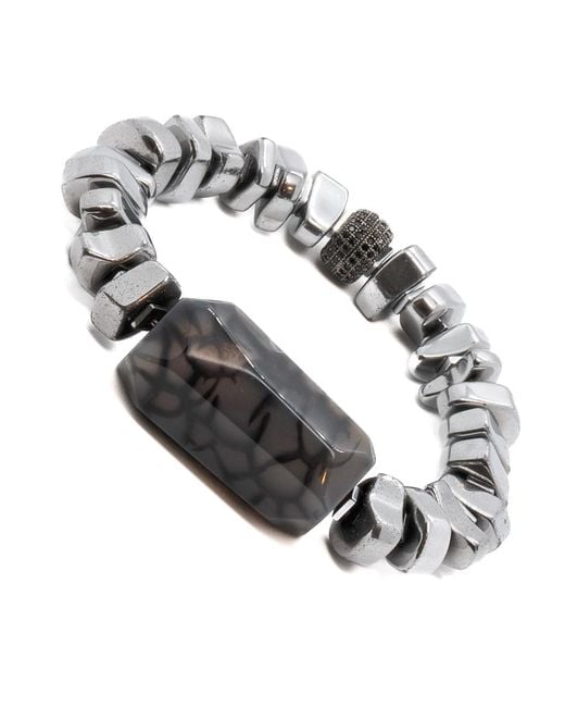Ebru Jewelry Metallic Stylish Mila Bracelet