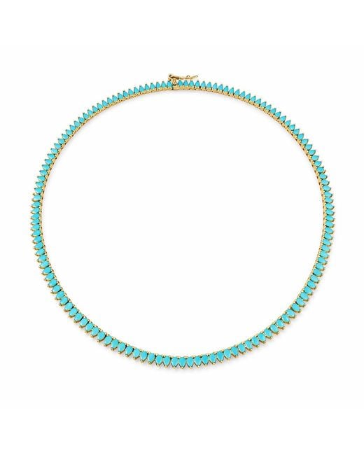 Native Gem Metallic Symphony Mini Tennis Necklace