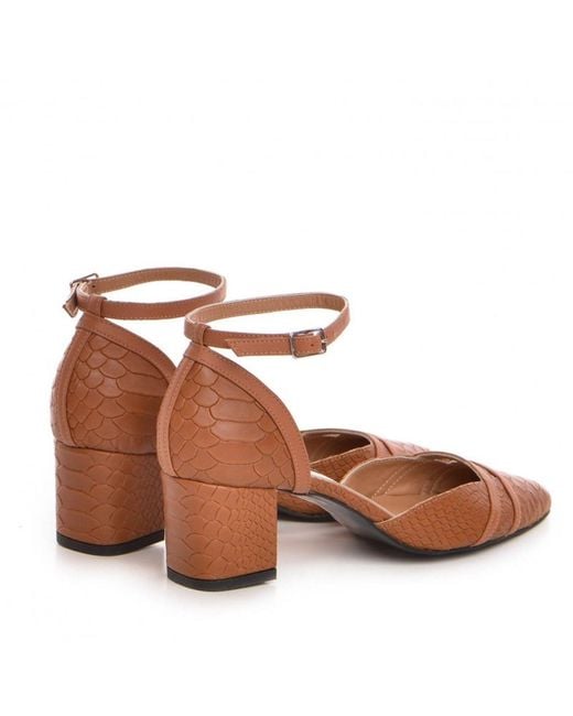 The 5Th Element Brown Adele Pumps