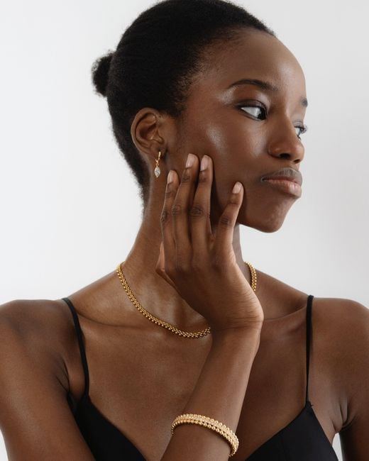 Miss Cecilia Metallic The Rosalie Earrings