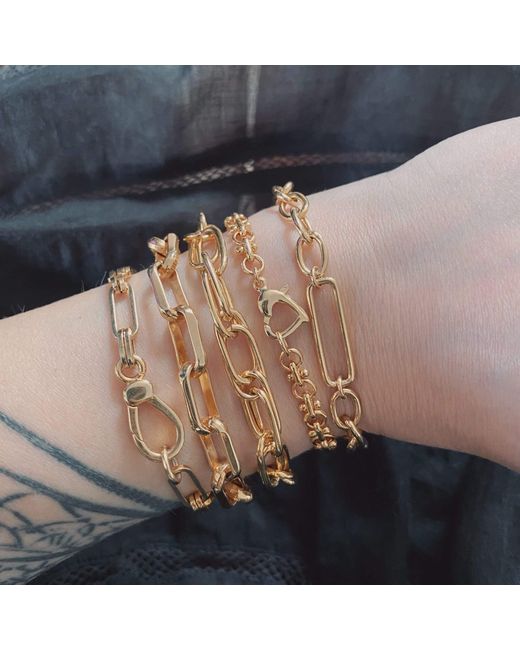 IN CAUDA VENENUM Metallic Parvati Bracelet