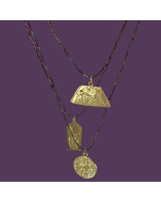 By Virgo Metallic Seriphos Necklace