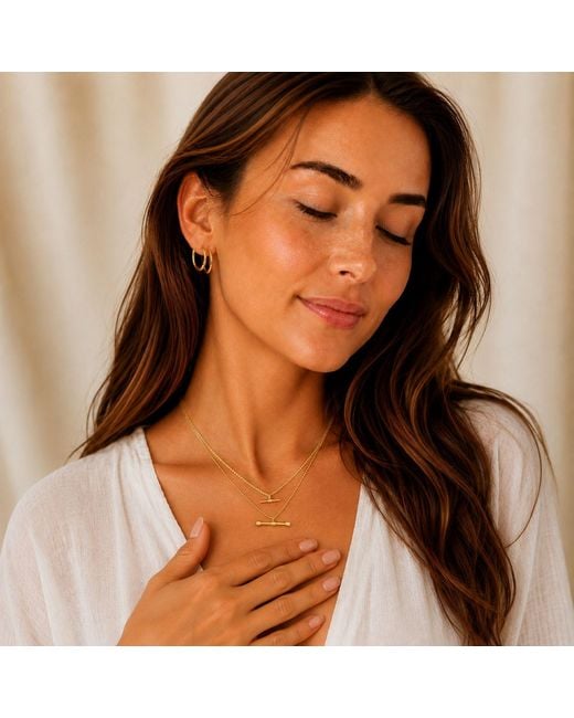 The Jewellery Store London Metallic The Insight Sovereign Pendant Necklace