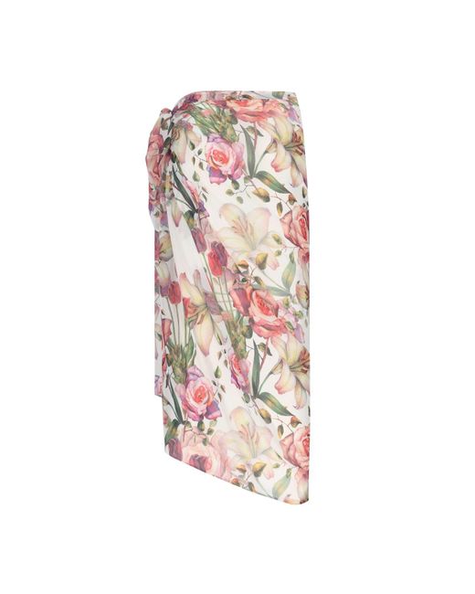 Nur Karaata Pink Dianella Bianca Pareo