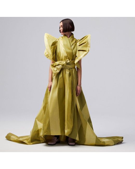 Miro Misljen Green Ballon Dress
