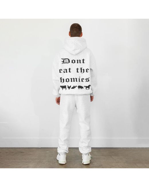 Dont Eat the Homies White Og Hoodie