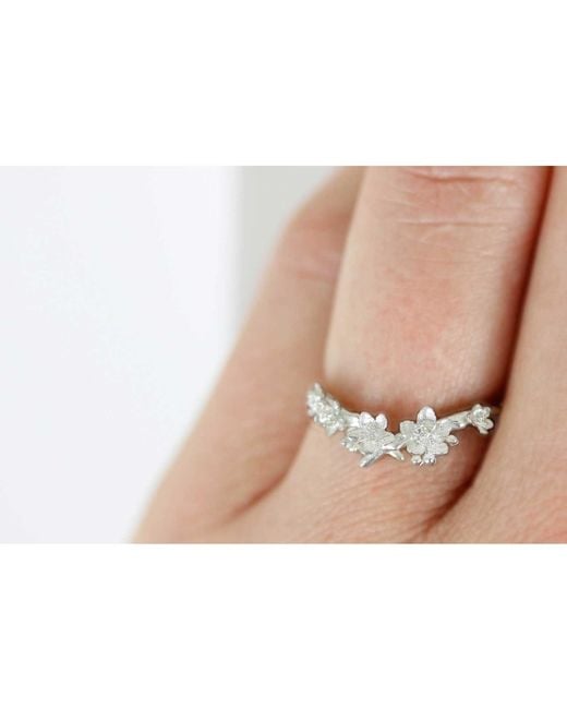 Lee Renee Metallic Neutrals / Cherry Blossom Ring –