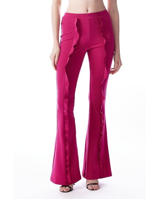 No'design Ruffled Flared Pants