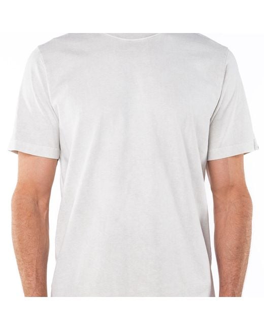 Ariko White Sandstone Beach T-Shirt for men