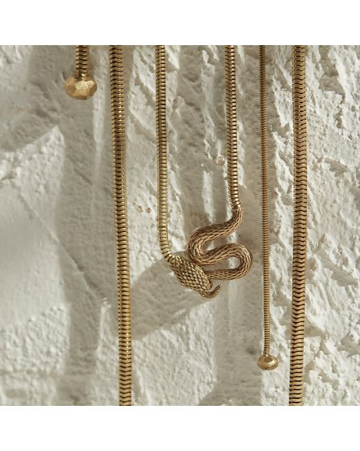 Zeworks Metallic Naga Necklace