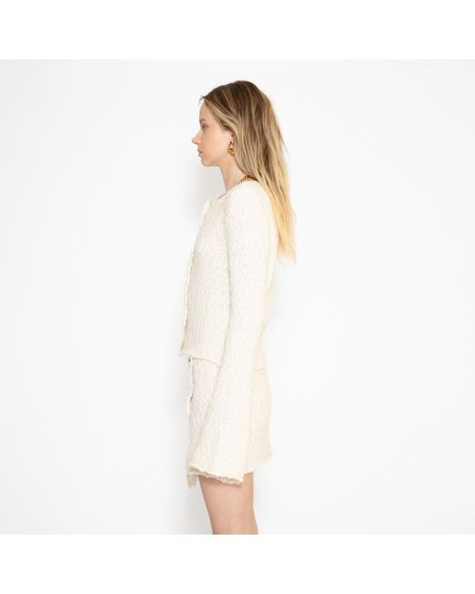 SVETA Milano Natural Louise Alpaca Wool Cardigan