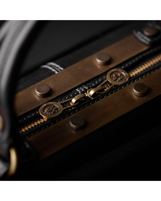 Time Resistance Black Leather Doctor Bag, Medical Bag, Leather Handbag