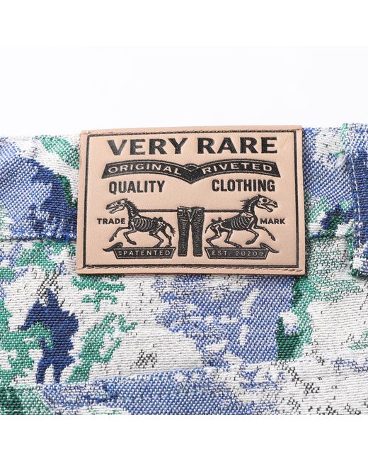 VERYRARE Blue Swirl Pants for men