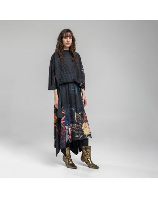 ARTISTA Black Fresh Lane Reverse Skirt