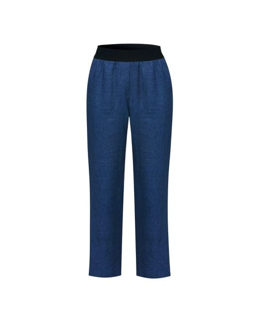 Helen Mcalinden Blue Vanessa Trousers