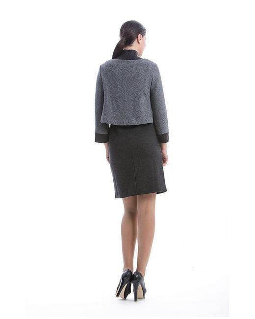 Conquista Black Anthracite Long Sleeve Bolero