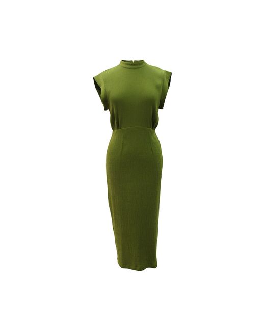 Closet Green Kimono Pencil Dress