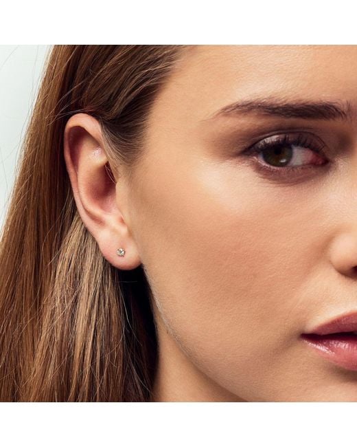 Sif Jakobs Jewellery White Solitaire Earrings Venice