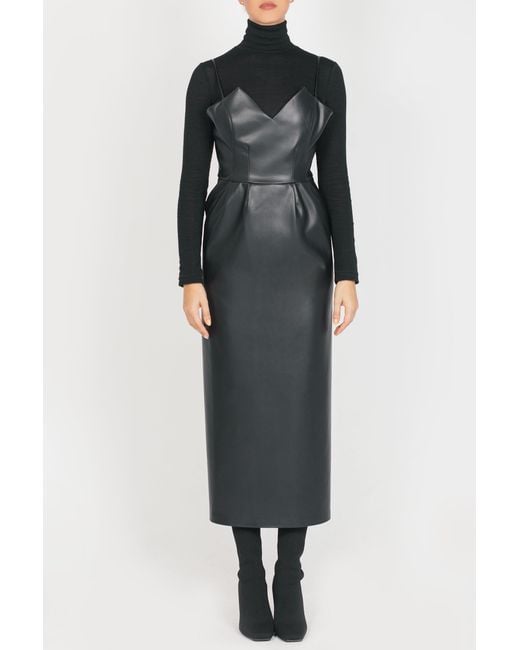 Maison Bogomil Black Long Dress