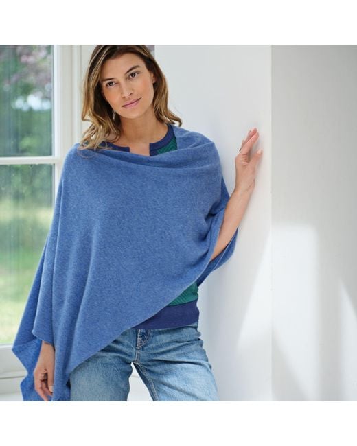 Cove Blue Lucy Jean Multi Way Cashmere Wrap