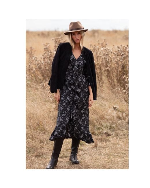 At Last Blue Felicity Midi Dress