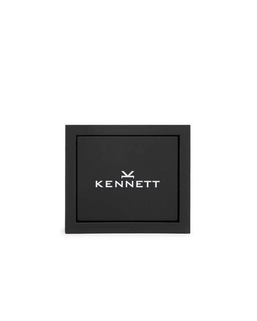 Kennett Watches & Accessories Black Kennett Freddie Cufflinks – Geometric Aviation-Inspired Design for men