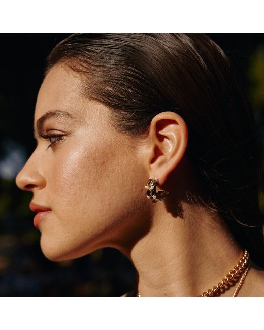 Retro Chic Metallic Ayasofya Earrings