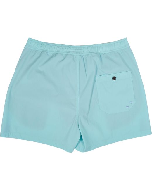 Lords of Harlech Blue Quack Swim Short for men