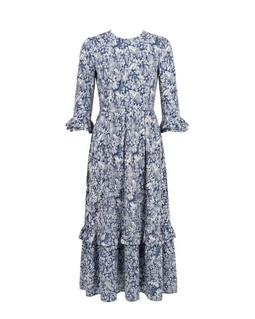 The Well Worn Gray The Felicity Dress Ashcombe Botanical